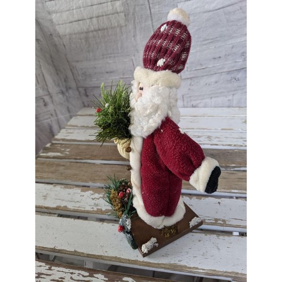 Country Santa Xmas Holly decor home - Picture 4 of 9